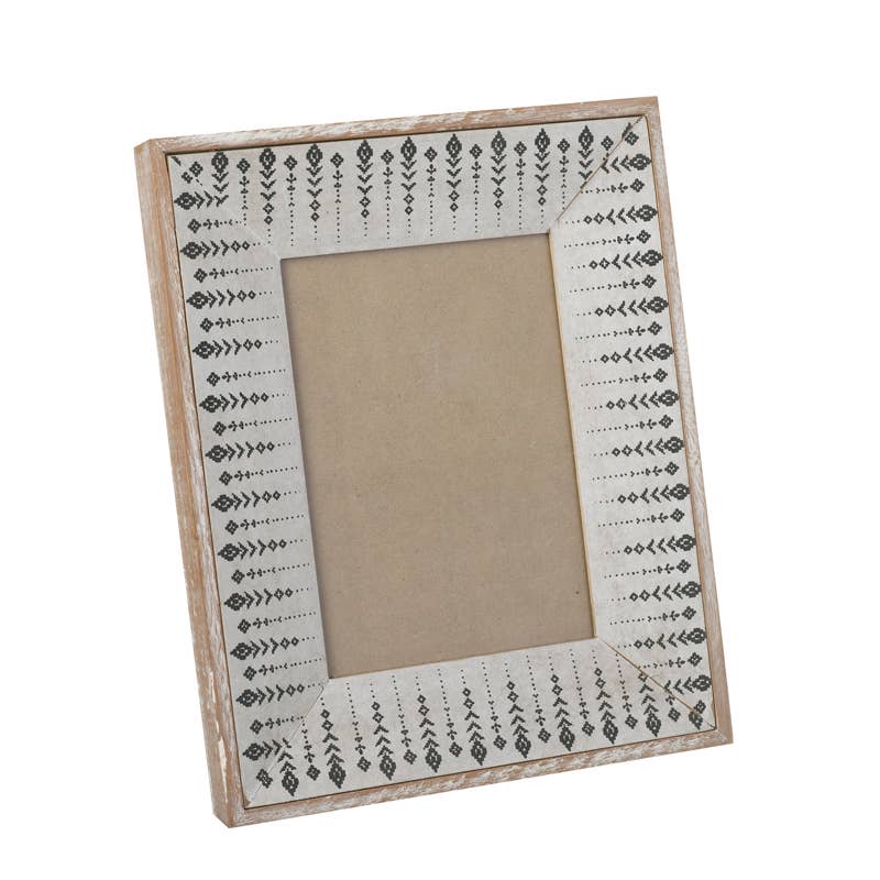 Black & White Pattern Photo Frame