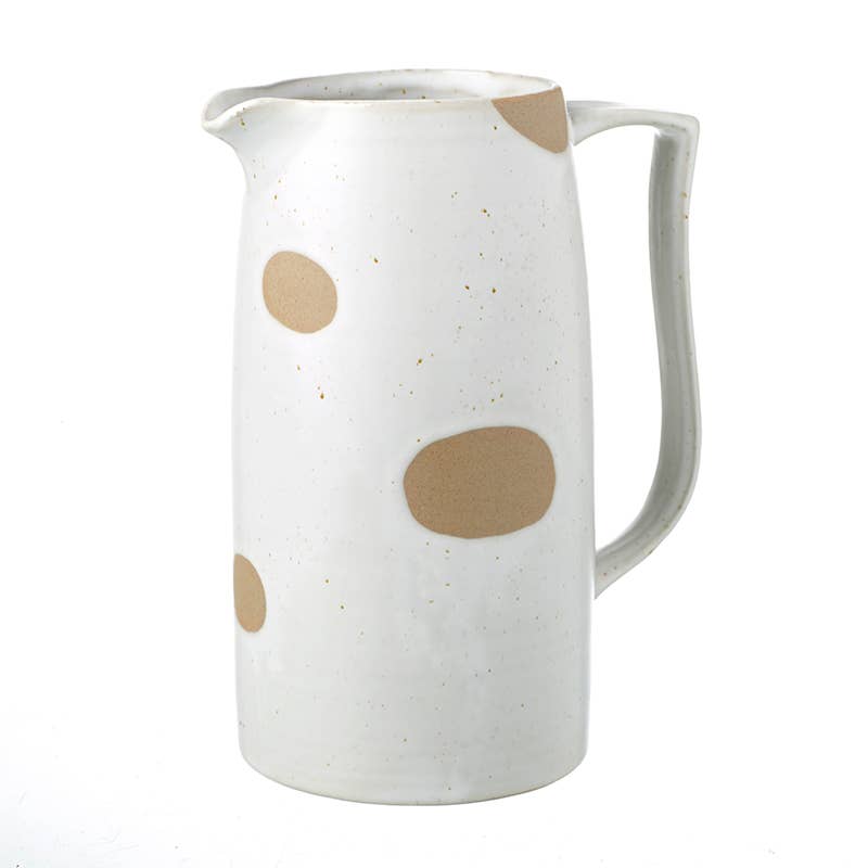 Spotty Porcelain Jug
