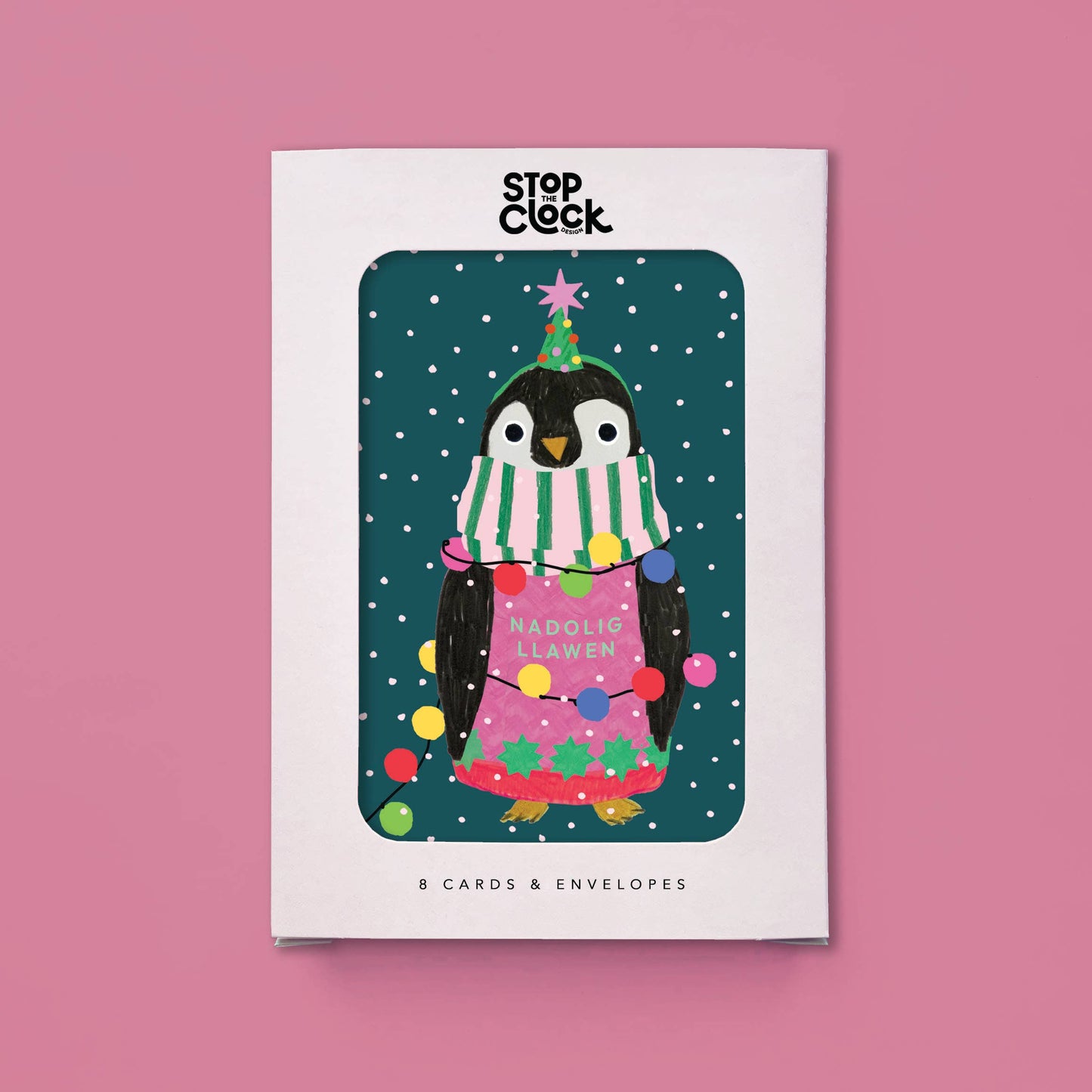 CYM62 - Nadolig Llawen Penguin