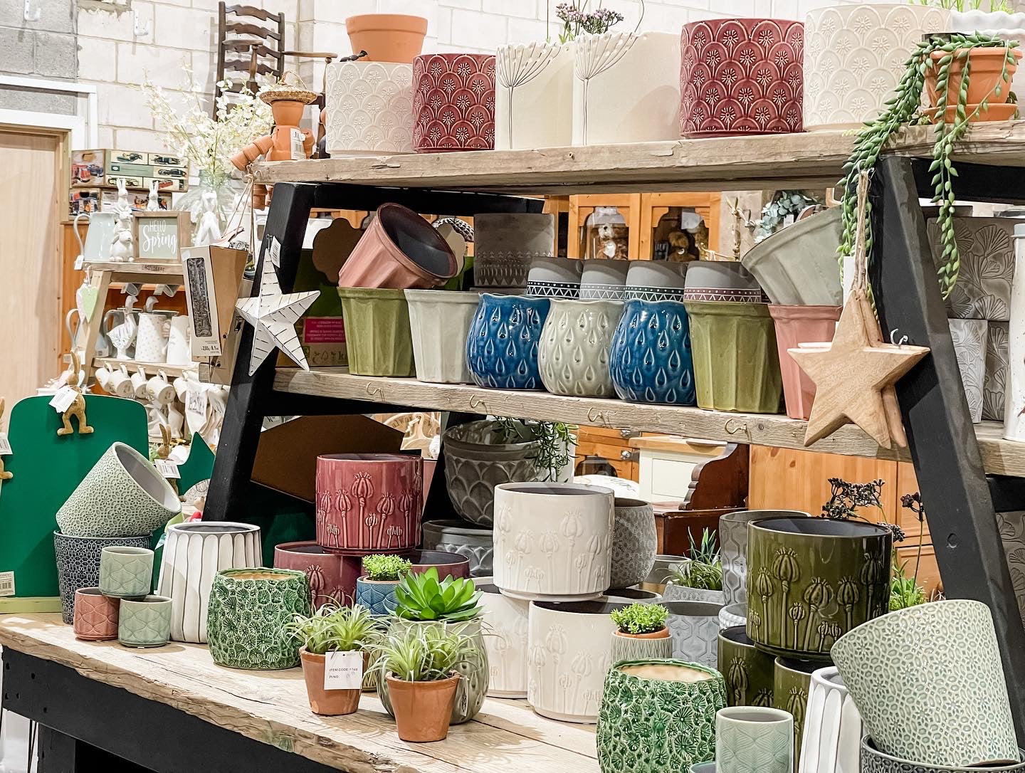 Pots, Planters & Artificial Plants