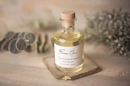 Mint, Orange & Eucylptus 200ml Clear Diffuser