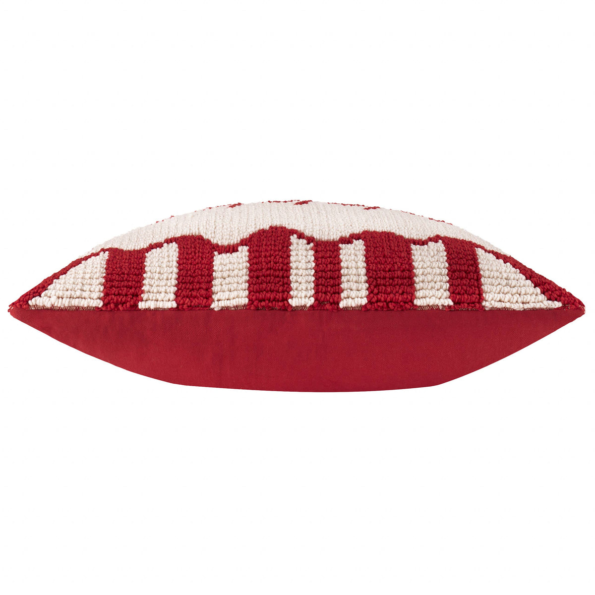 Candy Fa La La Tufted Cushion Red/White: Red/White / Polyester Filled / 30 x 50cm