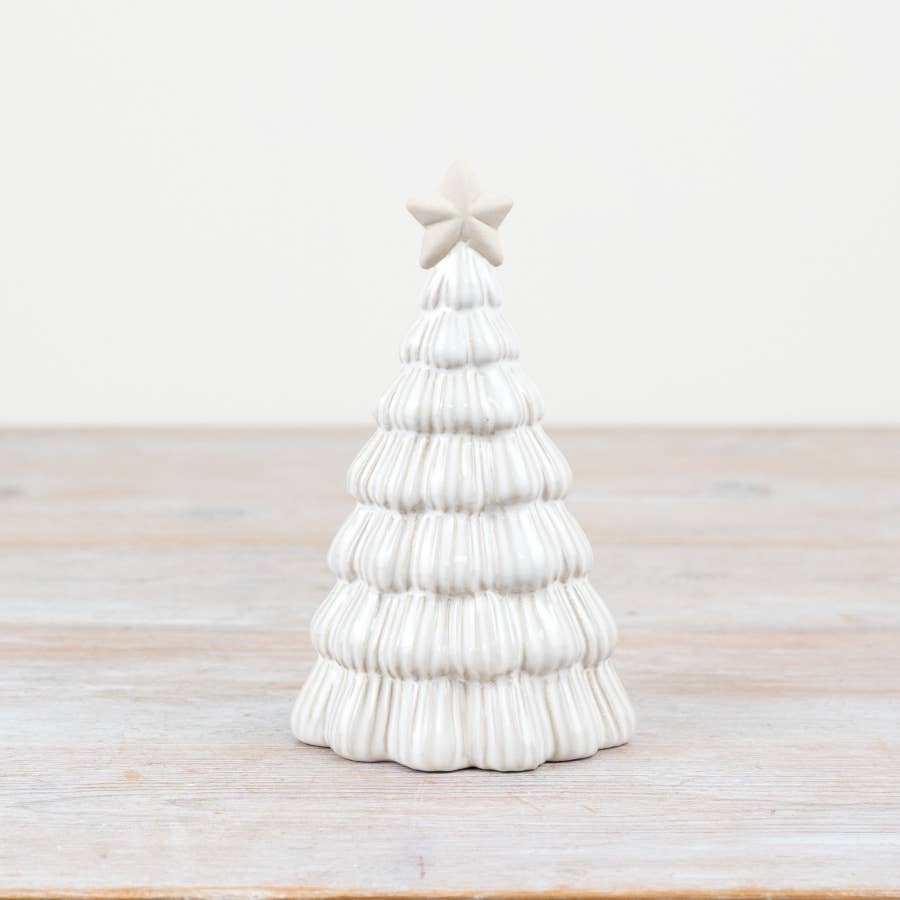 Tree Deco With Star, 17cm