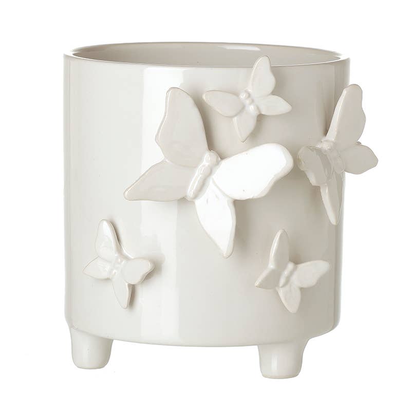 Small Butterfly Plant Pot