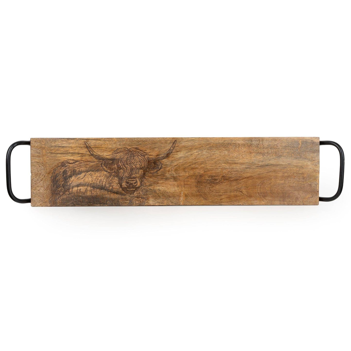 Rectangular Serving Platter - Highland Cow 2pk