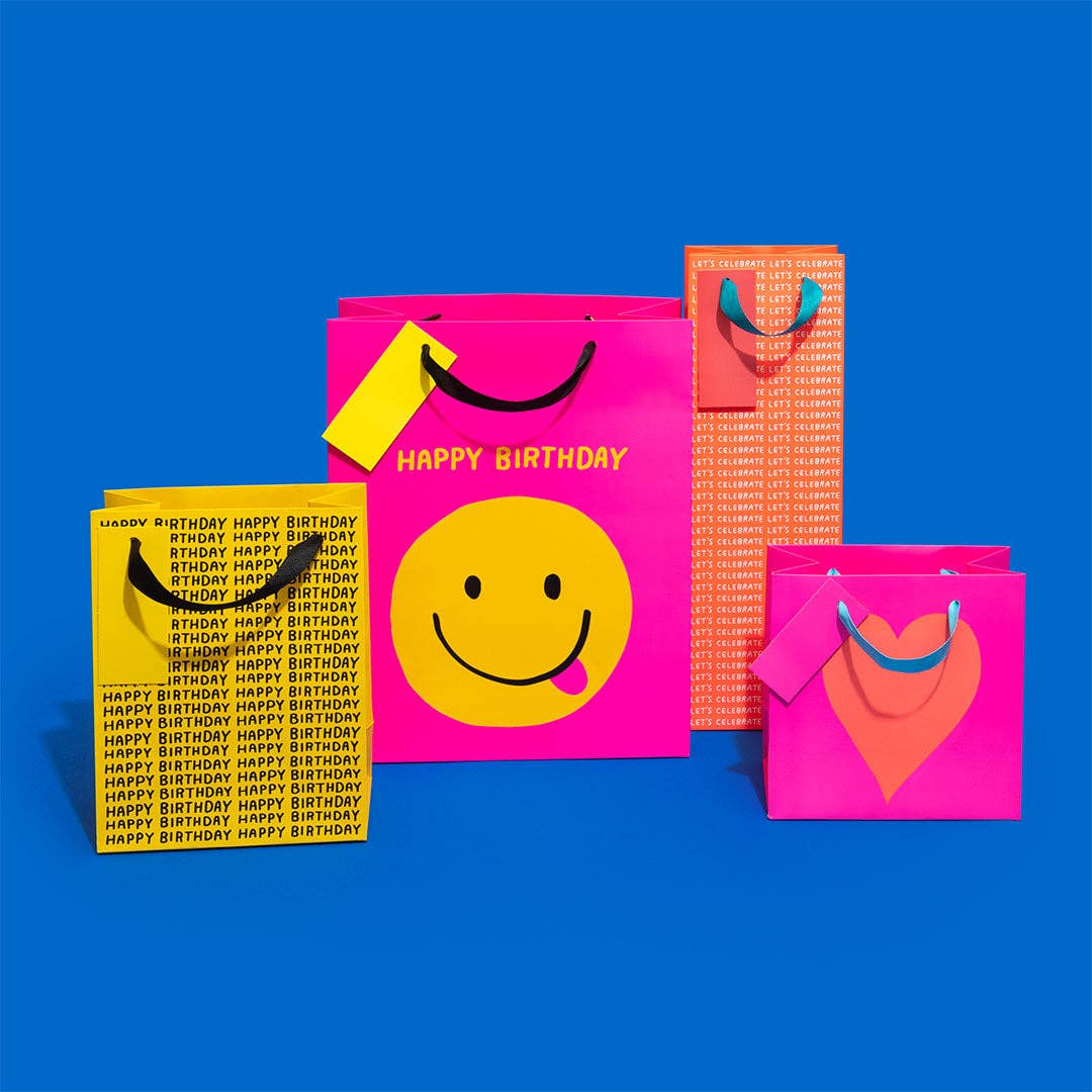 Happy Birthday Repeat Medium Gift Bag (11786)