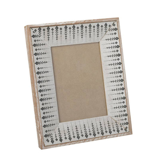Black & White Pattern Photo Frame