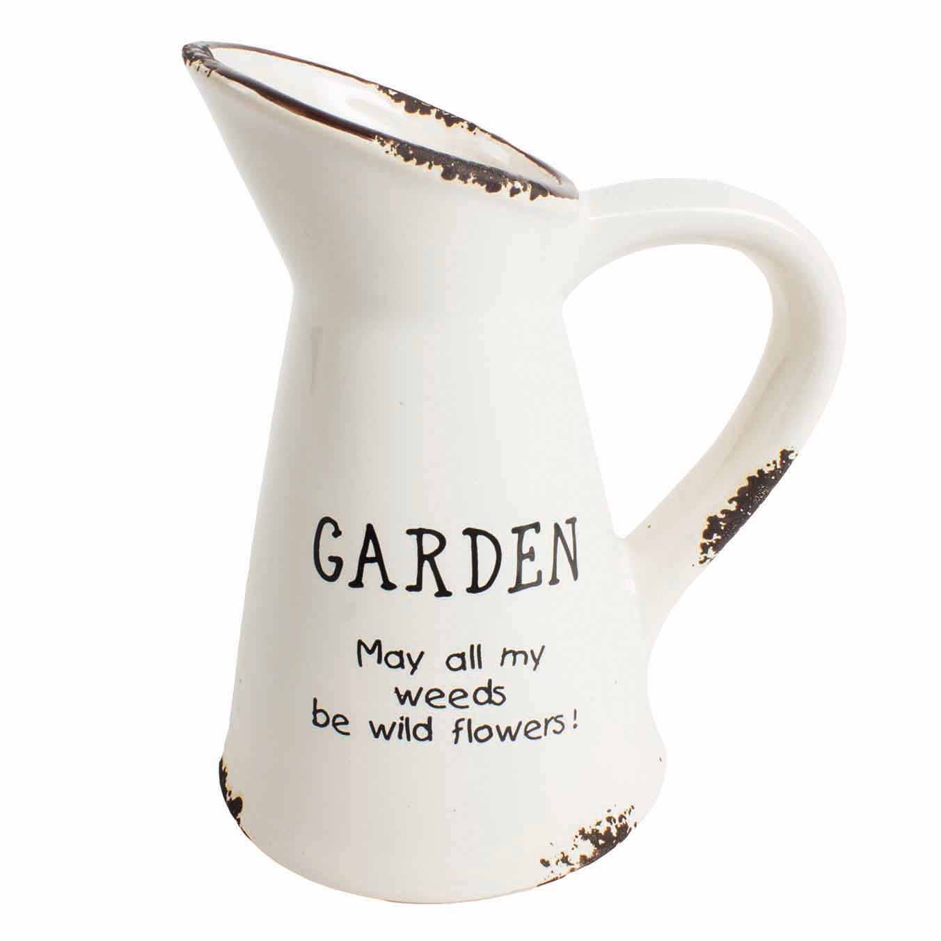 CERAMIC GARDEN JUG
