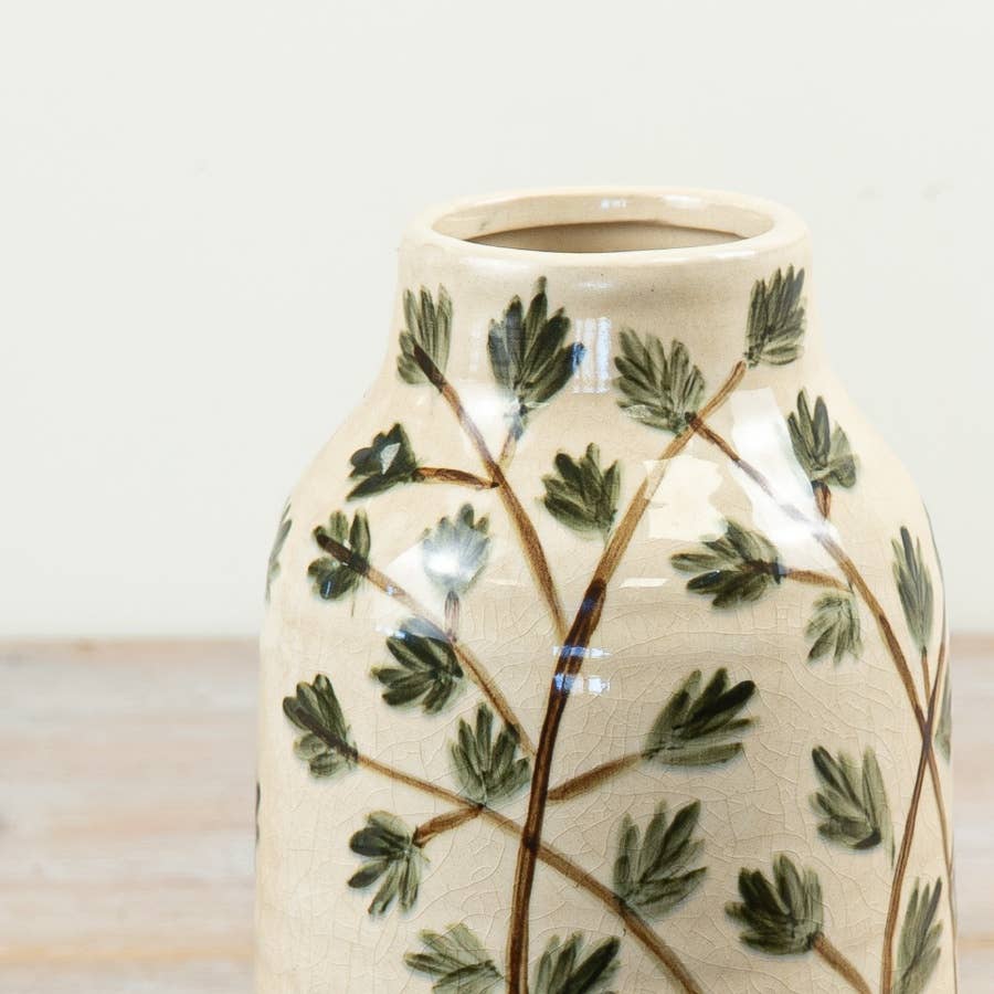 Foliage Ceramic Vase, 30.5cm