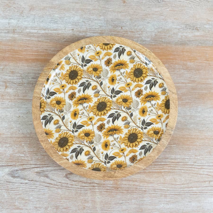 Sunflower Plate, 20cm
