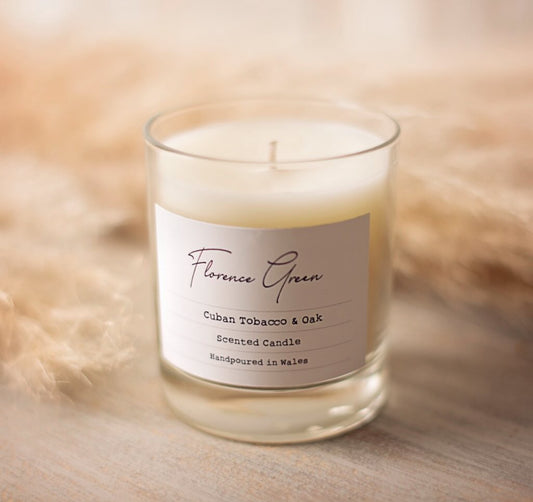Cuban Tobacco & Oak Large Scented Candle