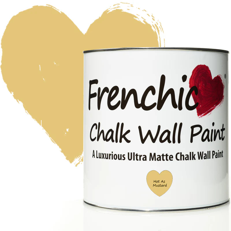 Hot as Mustard 2.5 Litres Chalk Wall Paint