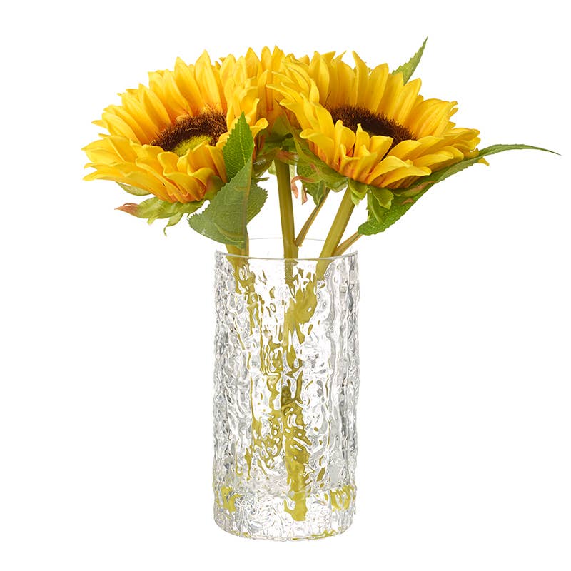 Yellow Sunflowers in Vase