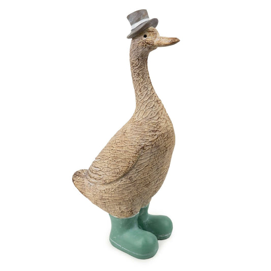 Duck with Wellies - Green