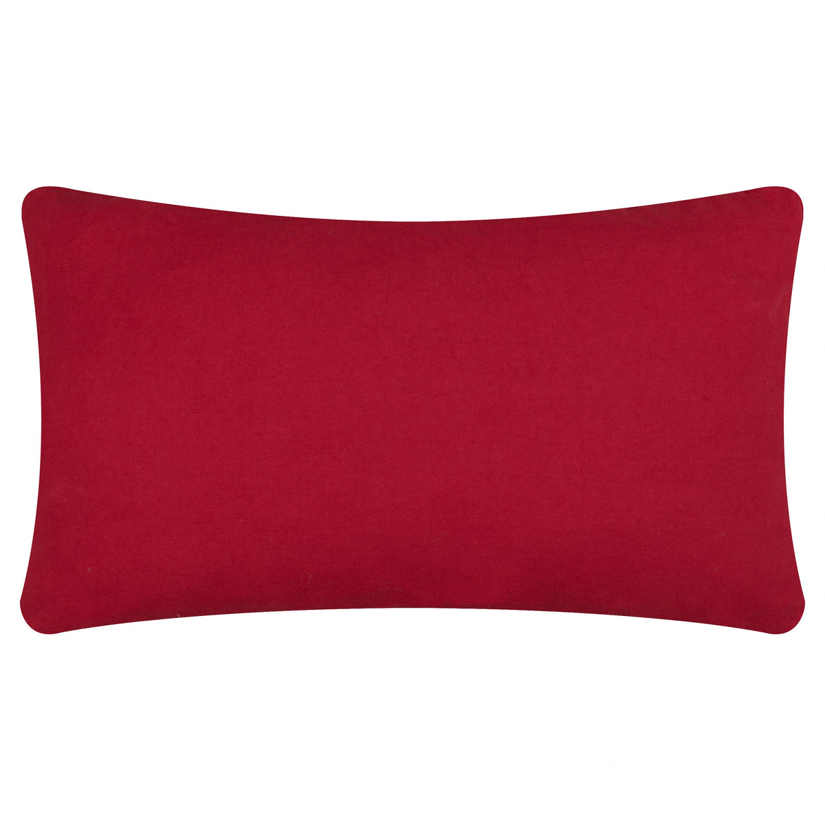 Candy Merry Christmas Tufted Cushion Red/White: Red/White / Polyester Filled / 30 x 50cm