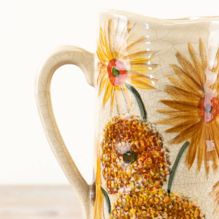 Sunflower Jug, 27.5cm