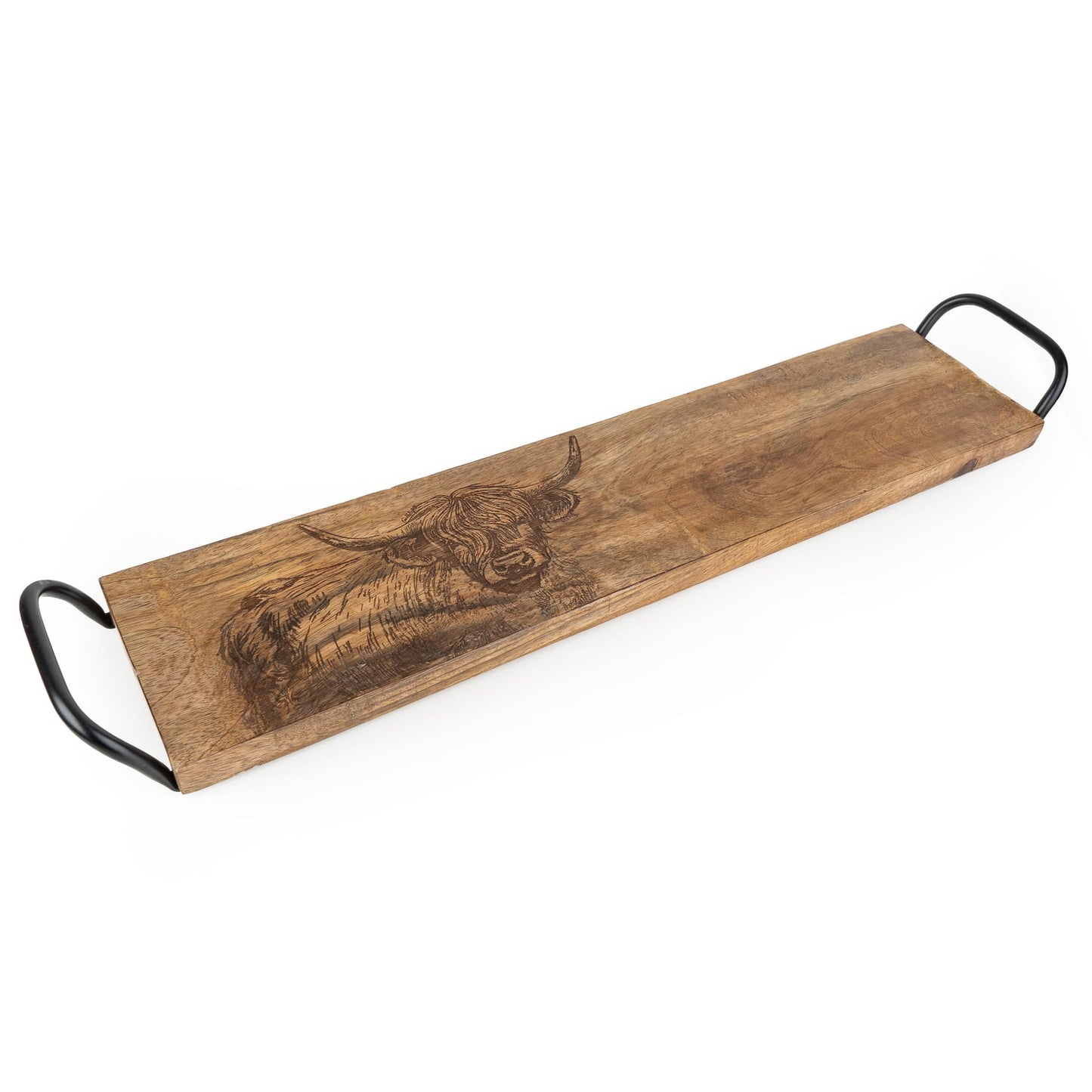 Rectangular Serving Platter - Highland Cow 2pk