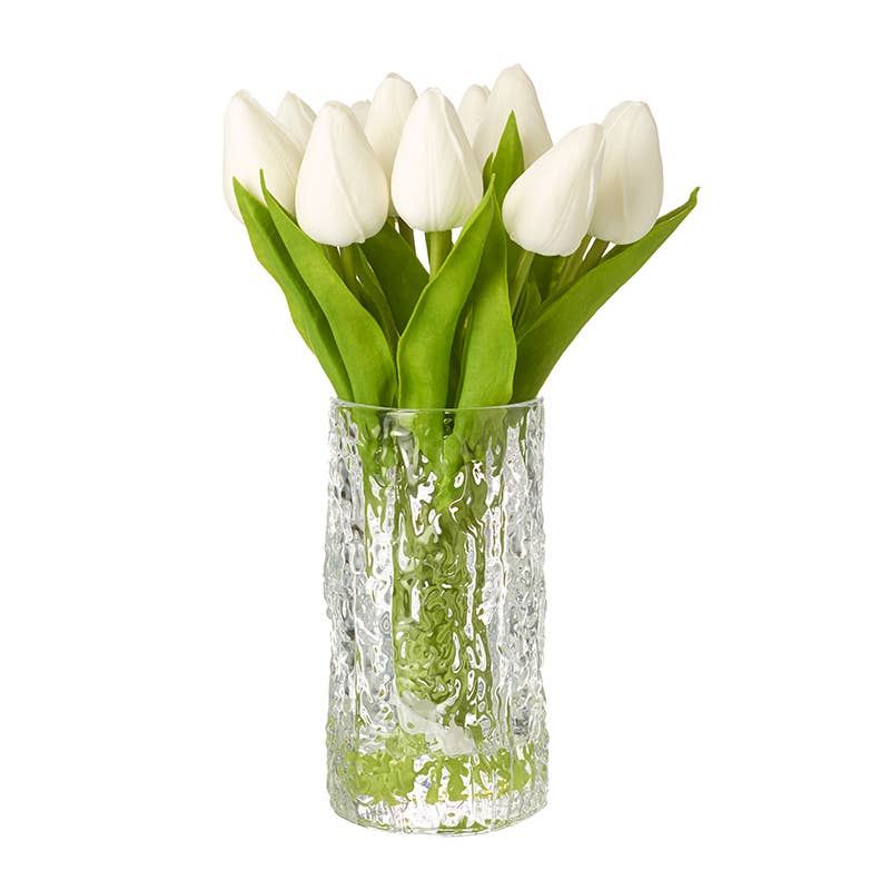 White Tulips in Vase