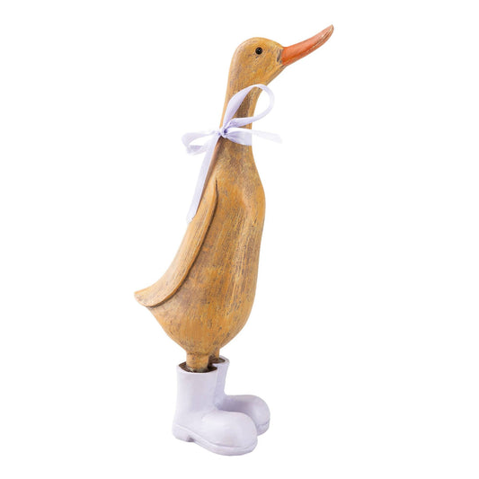 Duck in Lilac Wellies Oak Effect 29.8cm 6PK