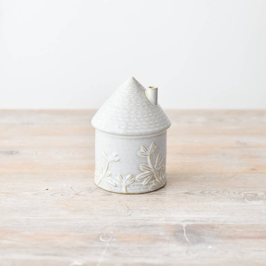 House Ornament with Flower Detailing
