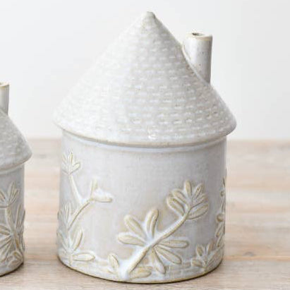 House Ornament with Flower Detailing