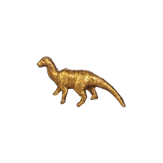 Gold Dinosaur Furniture Knob