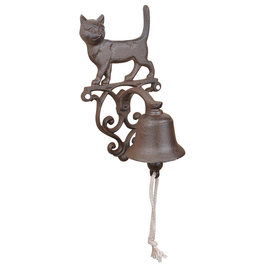 Cast Iron Cat Doorbell
