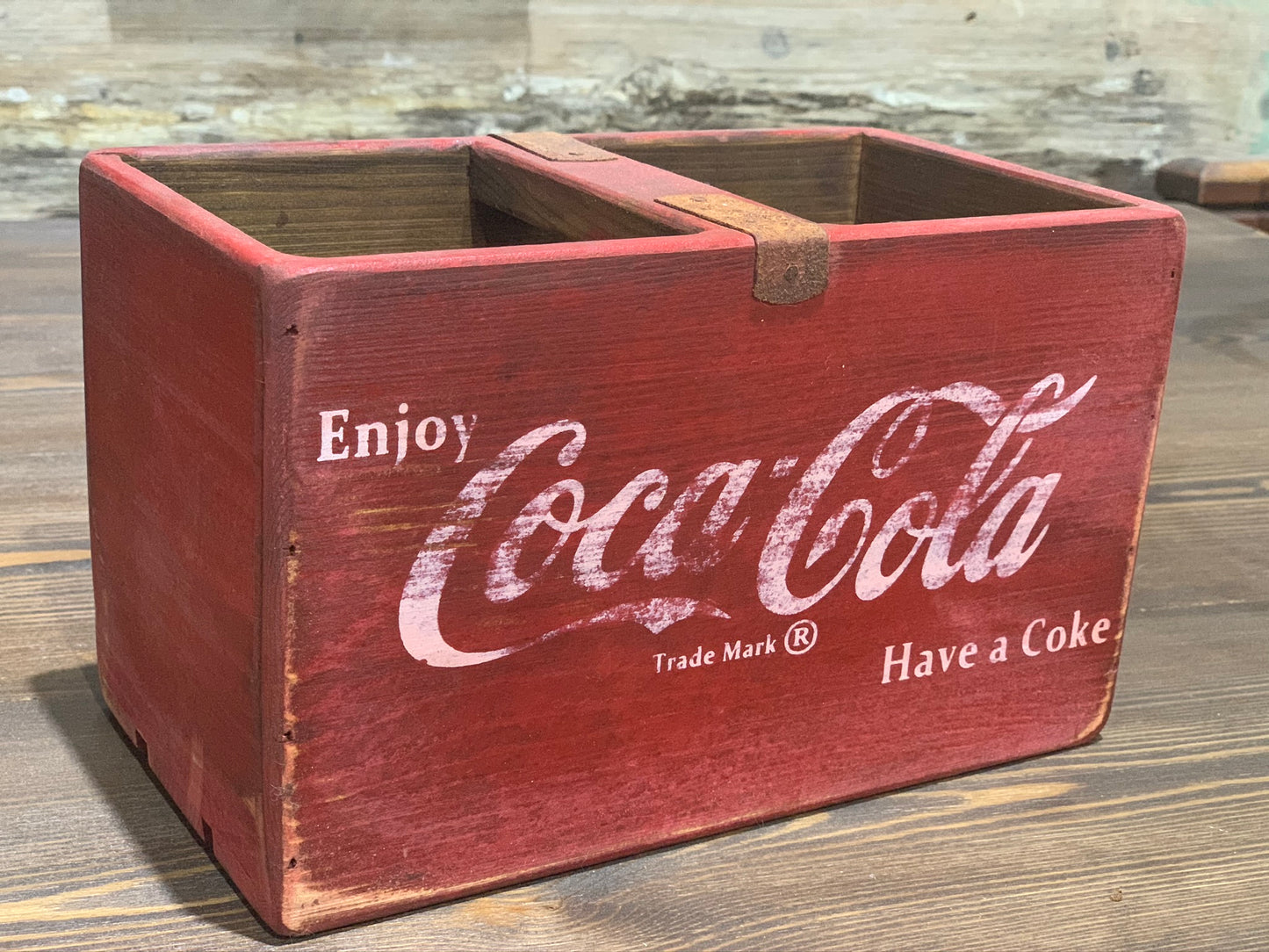 Red Coca Cola Crate - Medium