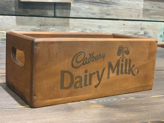 Cadbury Dairy Milk Wooden Crate