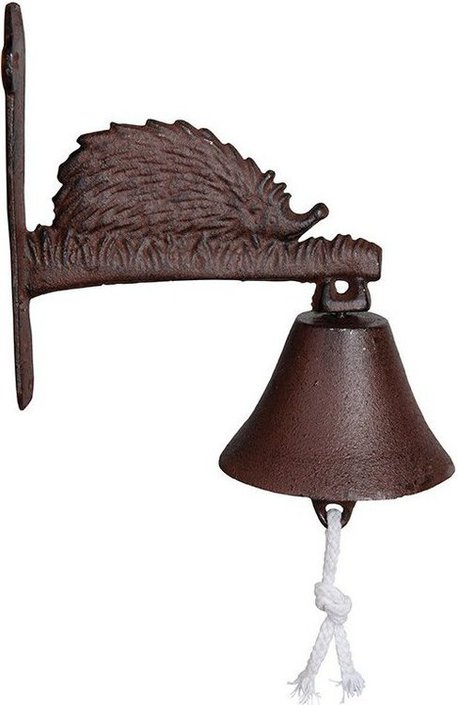 Cast Iron Hedgehog Doorbell