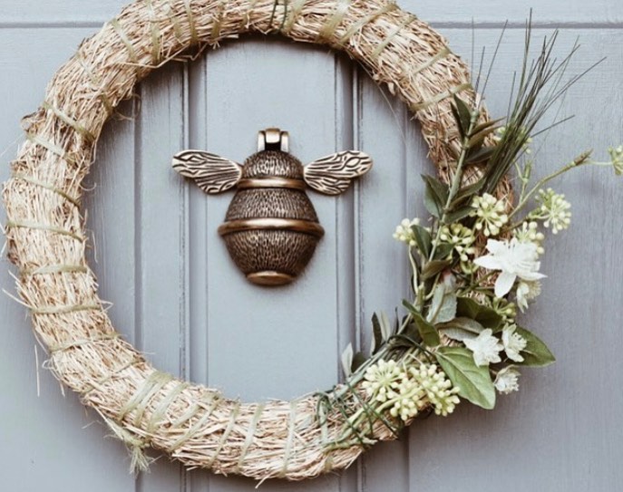 Heritage Brass Bee Door Knocker