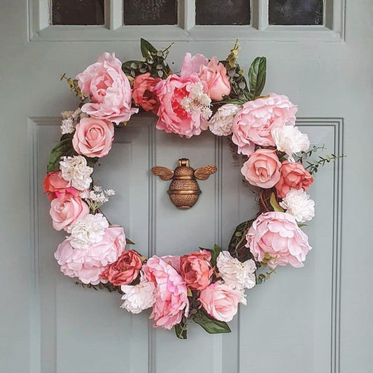 Rose Gold Bee Door Knocker