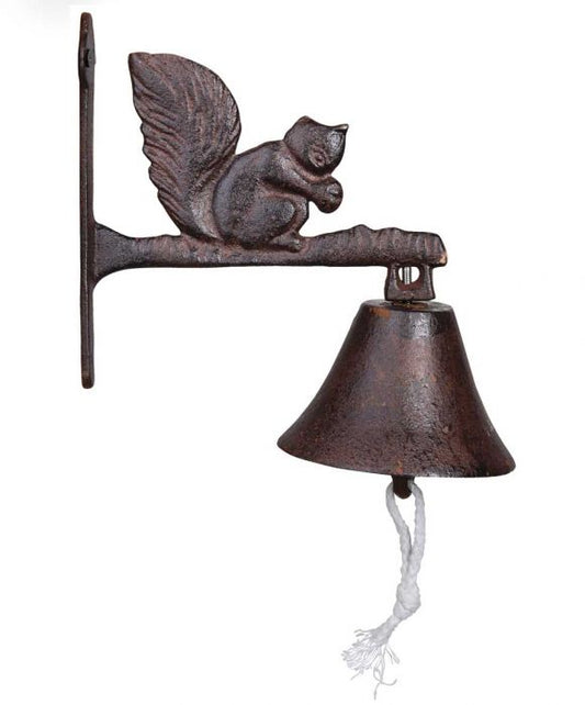 Cast Iron Squirrel Doorbell